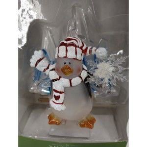 VTG Seasons Of Cannon Falls  Christmas Penguin Night Light New In Sealed Box